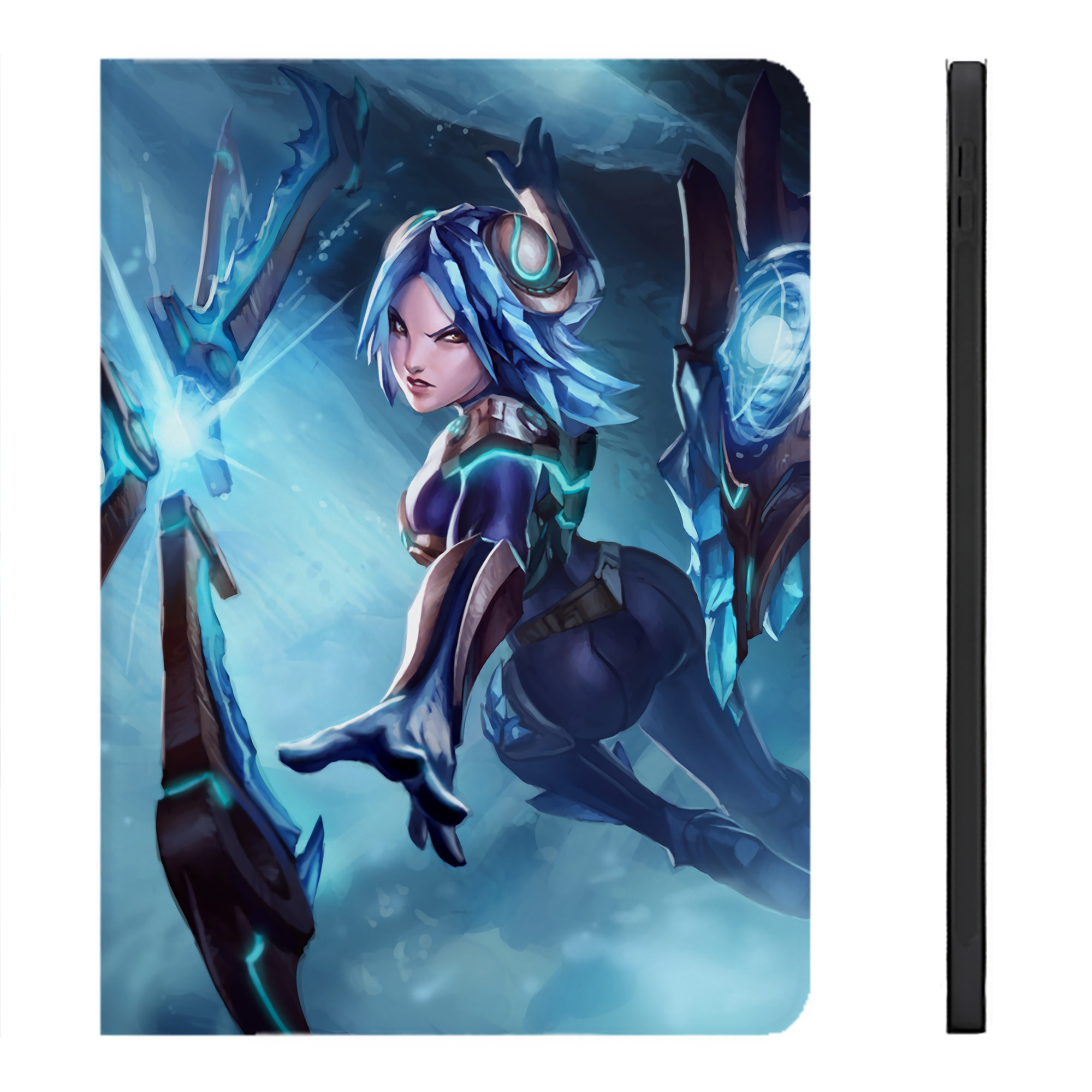 （画像用） リーグ・オブ・レジェンド League of Legends LOL IPadケース ペンホルダー付き ブックスタイルデザイン